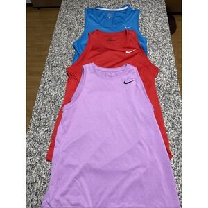 NikeCourt Dri-FIT Women's Casual, Any Sport, Tank Top, Red, Blue, Purple Size S